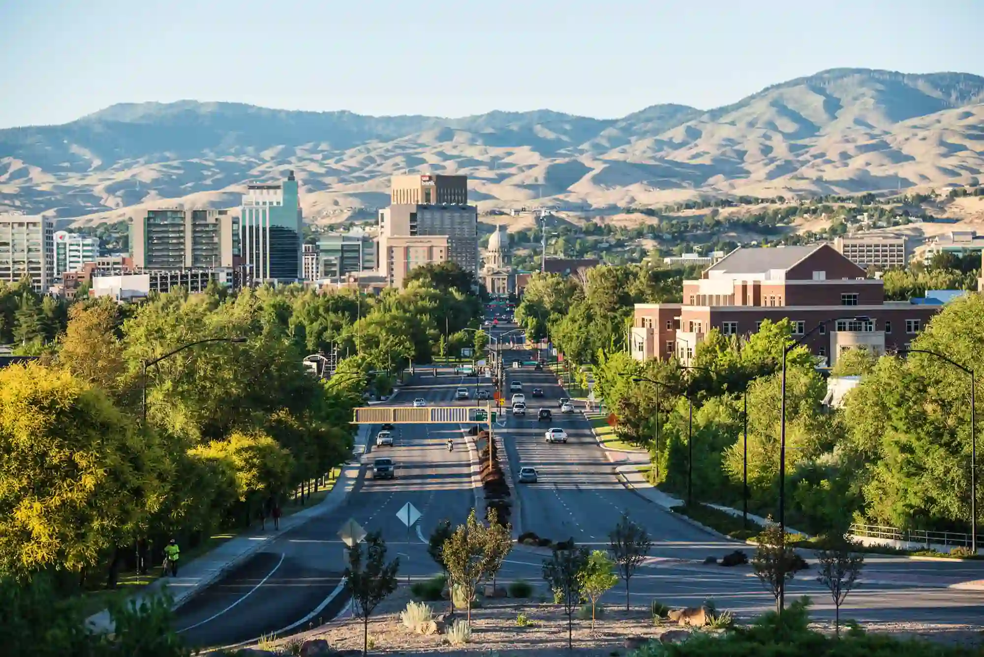 Boise car rental area