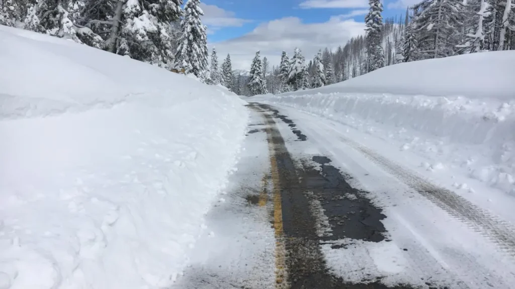 boise idaho snowfall